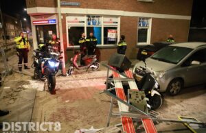 Bezorger duwt motoragent tijdens wilde achtervolging Paardenbergstraat Den Haag