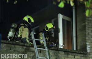 Gewonde na fikse brand in woning Van Dijckstraat Den Haag