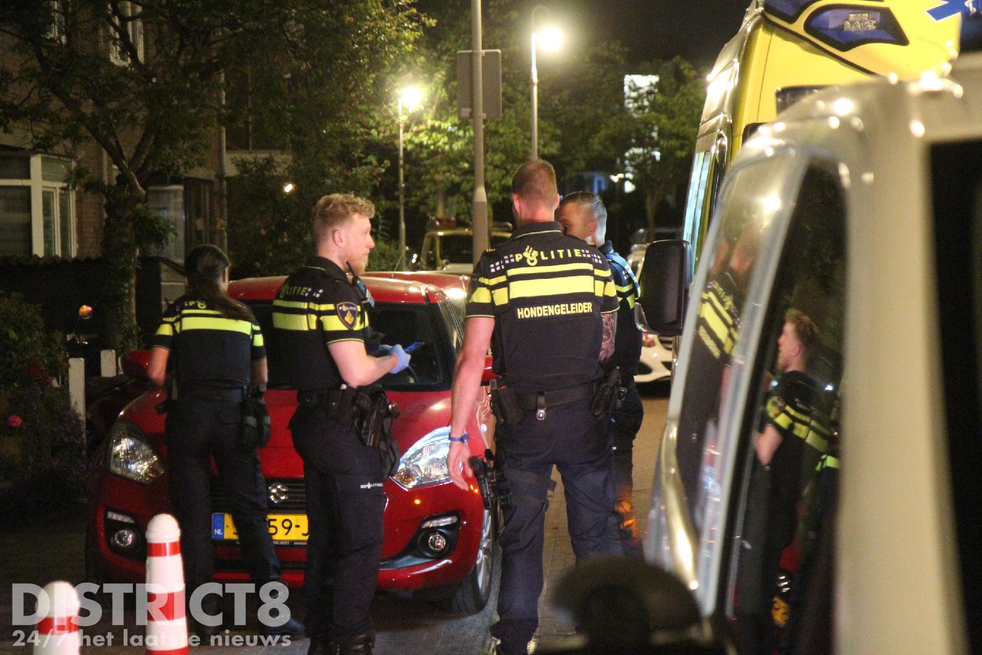 Melding steekpartij blijkt dronken persoon  Willem de Clercqstraat Den Haag