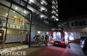 Veel rookontwikkeling bij brand Stieltjesstraat Den Haag
