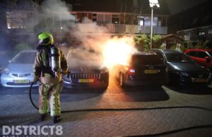 Geparkeerde auto doelwit van brandstichting Kapellaan Den Hoorn