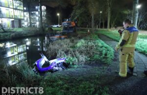 Gestolen scooter zorgt voor inzet hulpdiensten Bachsingel Delft