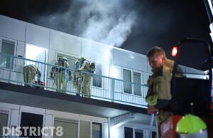Flinke rookontwikkeling en schade bij woningbrand Spectrumsingel Zoetermeer