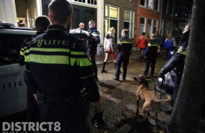 Uitgaanspubliek zorgt voor onrust in café Voorstraat Delft