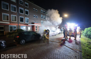 Ook in Voorburg auto doelwit van brandstichting Nicolas Beetslaan Voorburg