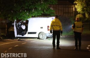 Twee gewonden na eenzijdig ongeval Gantellaan Monster