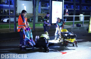 Scooterrijder gewond na eenzijdig ongeval Buitenhofdreef Delft