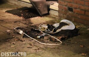 Gewonde nadat elektrische deken vlam vat Scholstraat Den Haag