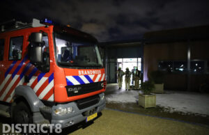 Bed vliegt in brand bij zorginstelling Rivierduinen Van Ruytenburghlaan Leidschendam