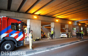 Zwaargewonde na eenzijdig ongeval A4 Rijswijk