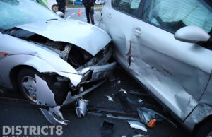 Tramlijn 1 gestremd na flinke aanrijding Buitenhofdreef Delft