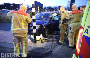 Gewonde na aanrijding nabij ziekenhuis Reinier de Graafweg Delft