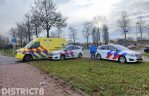 Gewonde na doorrijden op de oversteek; automobilist vlucht Ruimtebaan Zoetermeer