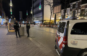 Flinke politie inzet na vuurwapenmelding Grote Marktstraat Den Haag