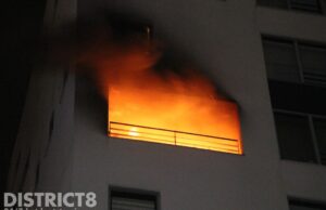 Uitslaande brand in flat verwoest woning Van Diesenstraat Den Haag