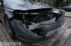 Weer raak; koplampen gestolen uit buitenlandse Mercedes Laan van Poot Den Haag