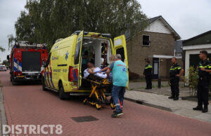 Bewoner door brandweer gered bij woningbrand Kwaklaan Wateringen