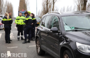 Automobilist en fietser gewond bij aanrijding Laan van Hoornwijck Rijswijk