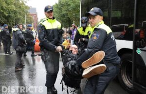 Voor de 13e keer op rij is de A12 geblokkeerd door Extinction Rebellion