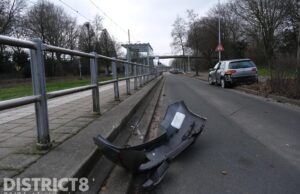 Flinke schade na ongeval tussen twee auto’s Monseigneur van Steelaan Voorburg