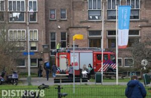 Onderzoek naar brand in schoolgebouw Maris College Nieuwe Duinweg Den Haag
