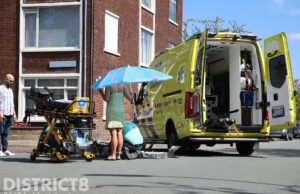 Vrouw gewond na harde val van fiets Mozartlaan Den Haag