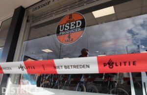 Politie onderzoekt overval op filiaal van Used Products Rijswijkseweg Den Haag