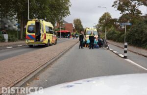 Fietser komt lelijk ten val en raakt gewond Pijle Tuinenweg Naaldwijk