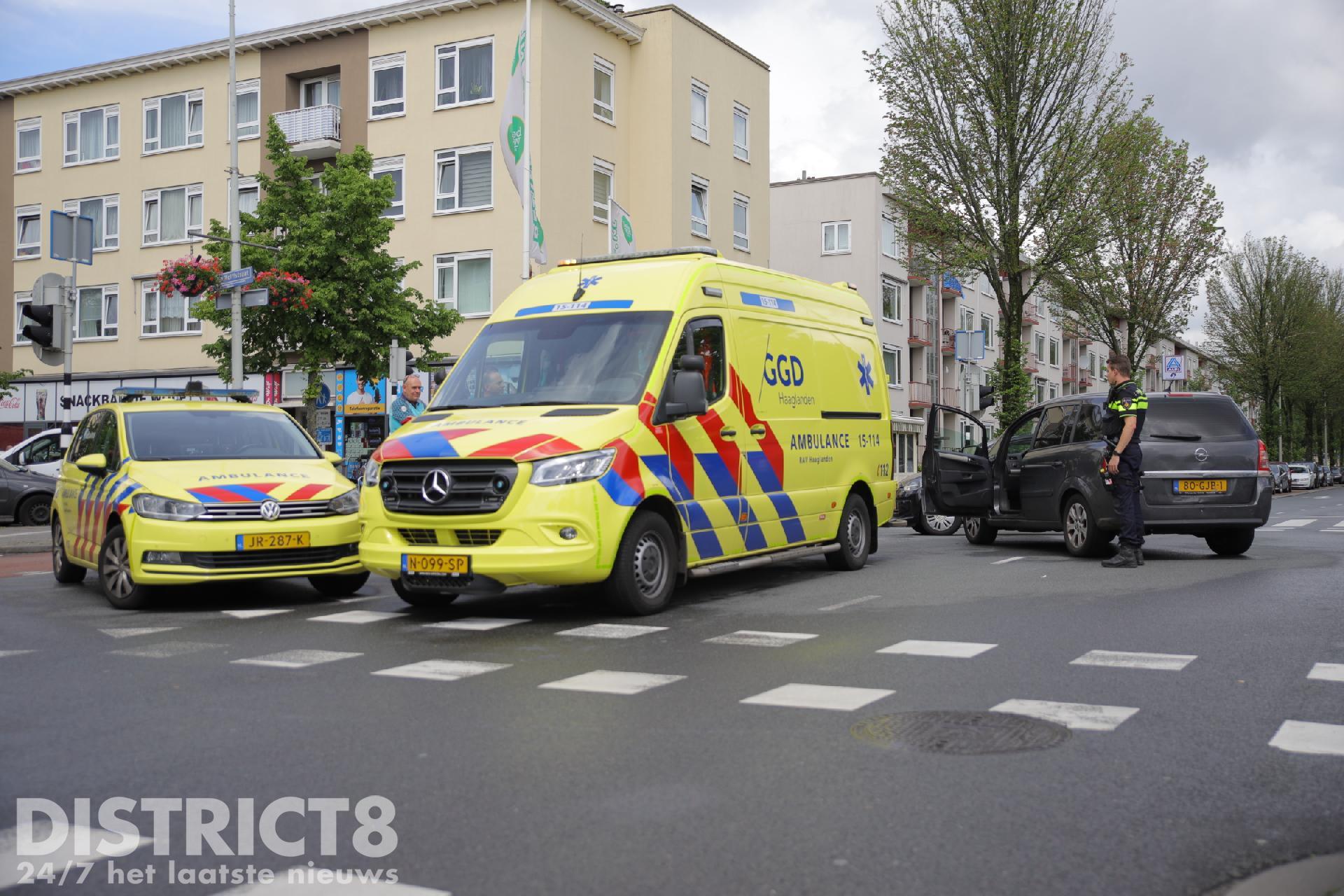 Scooterrijdster Gewond Na Botsing Met Automobilist Erasmusweg Den Haag ...