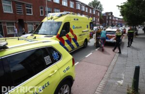 Dame raakt gewond bij steekpartij en vlucht, wordt op straat aangetroffen Bloemfonteinstraat Den Haag