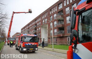 Veel rook bij brand in woning Woensdrechthof Nootdorp