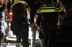 Verdachte verzet zich bij staandehouding Laan van Meerdervoort Den Haag