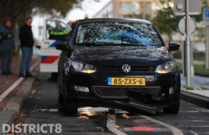Automobilist nr. 51 ramt horrorpoller Escamplaan Den Haag