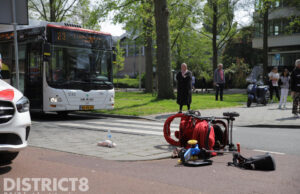 Drie kinderen en vrouw gewond bij ernstig ongeval Thorbeckelaan Den Haag