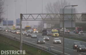 Gewonde en schade bij aanrijding op snelweg A4 Rijswijk