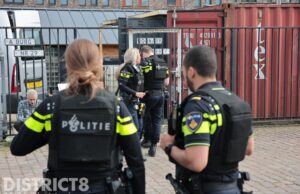 Schoten gehoord; politie groots uitgerukt Jupiterkade Den Haag