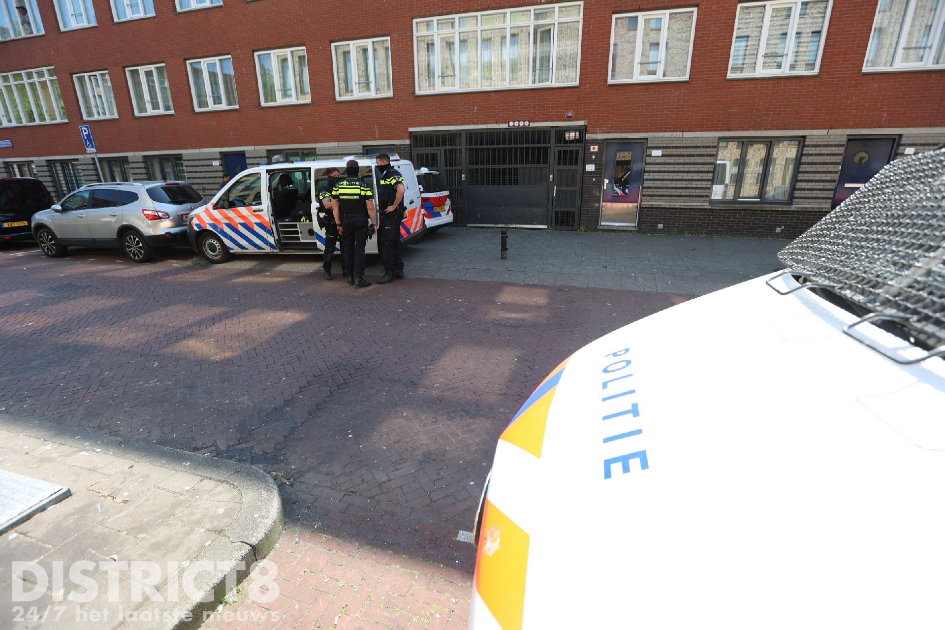 Persoon aangehouden na bedreiging met vuurwapen Hoefkade Den Haag
