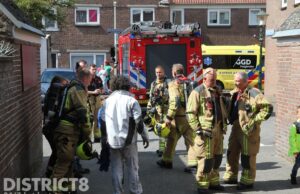 Bewoner voorkomt erger bij woningbrand Schaapherderstraat Den Haag
