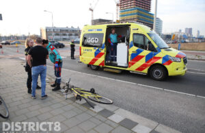Fietser gewond bij aanrijding op kruispunt Binckhorstlaan Den Haag