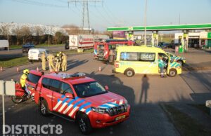 Persoon gewond na contact met gevaarlijke stof N211 Wateringen