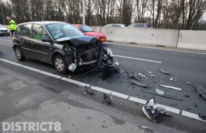 Flinke schade en gewonde bij aanrijding Kruithuisweg / N470 Delft