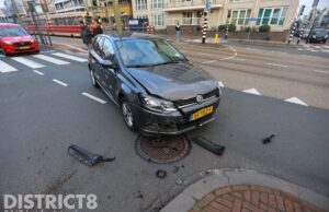 Flinke verkeersdrukte door ongeval Gevers Deynootweg Den Haag