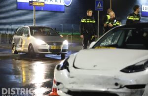 Weer raak op beruchte kruising Binckhorstlaan Den Haag