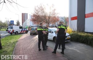 Schade na kop-staartbotsing Hengelolaan Den Haag