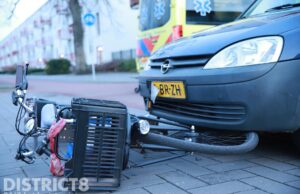 Fietser gewond bij aanrijding Melis Stokelaan Den Haag