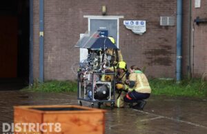 Delftse Schiehallen ontruimd na lekkende waterstoftank Schieweg Delft