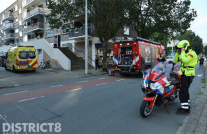 Bewoner ademt rook in bij woningbrand Escamplaan Den Haag
