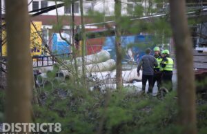 Overleden persoon aangetroffen in water op bouwterrein Erasmusweg Den Haag