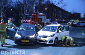 Lichtgewonden bij ongeval Melis Stokelaan Den Haag