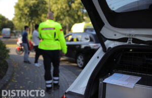 Gewonde bij ongeval op rotonde Schaapweg Rijswijk